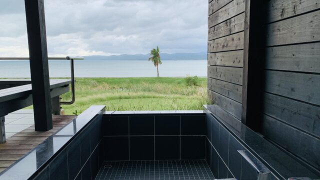 オーシャンスイート-屋外バス