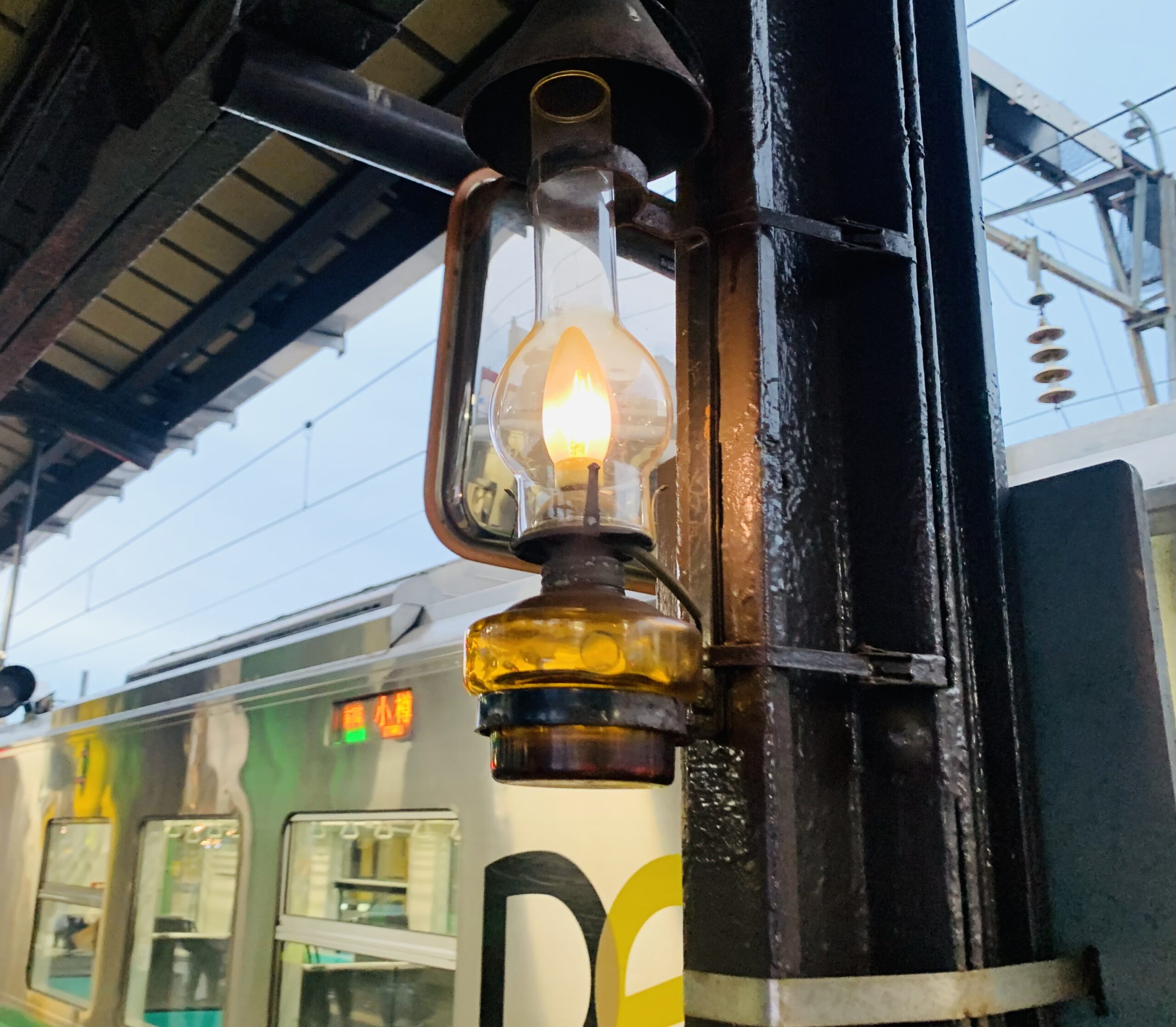 小樽駅‐ガス灯